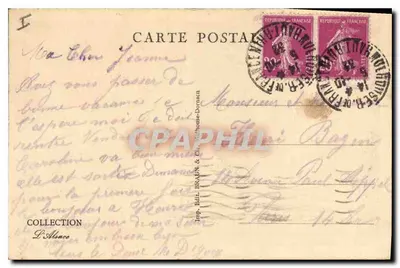Mulhouse — Aledaños del Jardín Zoológico — Imp. Edit. BRAUN & Cie, Mulhouse-Dornach — Reverso