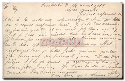 Mülhausen (O.-E.) — Nowa poczta z kanałem — Rewers