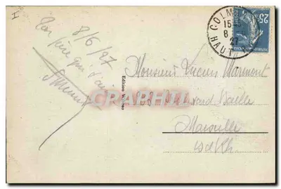 Colmar — Manneken Piss — wydawnictwo Wibeso, n° 114 — Rewers