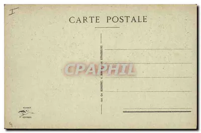 Colmar - Pomnik Rapp — statua generała Rapp — wydawca Manque Déposé — Rewers