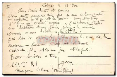 Colmar - Casa Fleischauer Século XVI — Verso