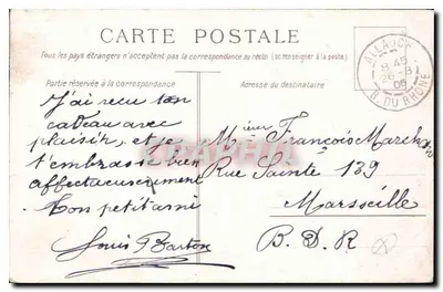 Montpellier — La Cathédrale — Édition des Nouvelles Galeries Montpellier, n°5 — Verso