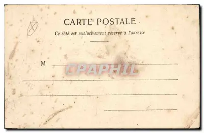 CETTE — Quai Louis-Pasteur — widok portu z łodziami — Cible J. Mathian-Dauphin Galeries Caltorées — Rewers