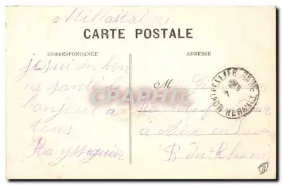 Montpellier - Statua Louisa XIV — Phototypia A. Bardou, Montpellier — Rewers