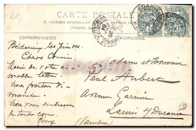 Lamalou-les-Bains — Vista Geral — J. Raynaud, Fot. & Dédiéreux de Lamalou-les-Bains — Verso