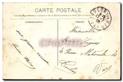 Montpellier - Fontaine des Chevaux Marins — Guende phot. Marseille, n°1086 — Rewers