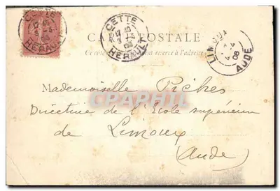 Montpellier — Jardim do Peyrou — Hécate por Varcelles — Verso