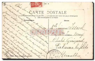 Béziers — Interior das Arènes — Editor não identificado, número de série não visível — Verso