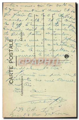 Béziers — Le Arène — Edit. Marius Pons, Béziers — Verso