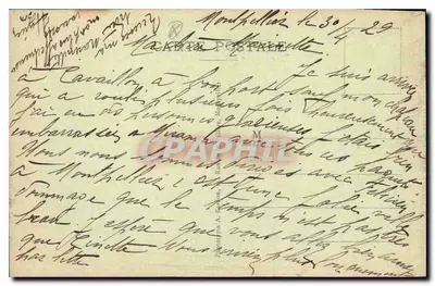 Montpellier - Fontaine das Três Graças (Galeries) — A. Bardou, n°10 — Verso