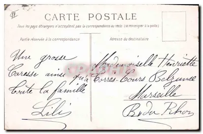 Palavas — O Canal — Edição das Novas Cartas, Montpellier — Verso