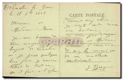 Lamalou-les-Bains — Kasyno — Sala czytania — Rewers