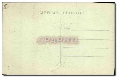 Lamalou-le-Haut — O Castelo de Água do Parc — Imprime Illustre n°266 — Verso
