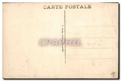 Montpellier — Fonte das Três Graças — J. Angé, editor Montpellier — Verso