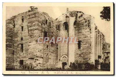 Ruínas da catedral de Maguelone — Maguelone