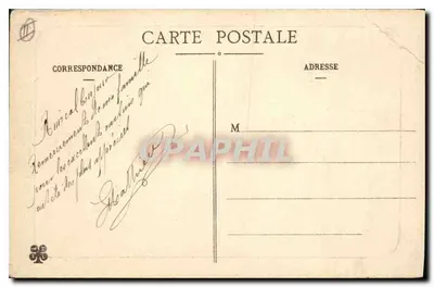 Esplanada — Montpellier — Karta pocztowa — Rewers