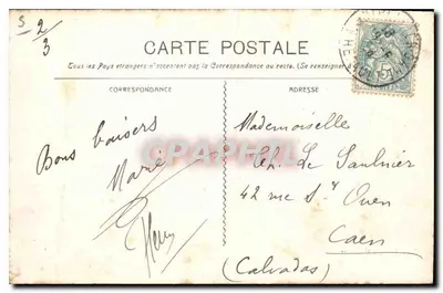 Montpellier - Ogólny widok katedry — Wydawca Paris Montpellier, nr 1114 — Rewers