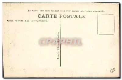 Maguelone — Interior da Catedral — Gl. J. Astay, n° 550 — Verso