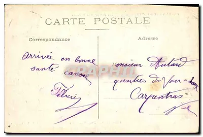 Palavas-les-Flots (Hérault) — Jety i Kryształowy Krzyż — Fototypia A. Bardou, Montpellier — Rewers
