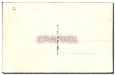 Béziers — Teatr — Phototypie POUX, Albi — Rewers