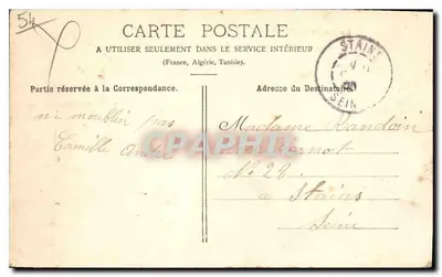 NANCY — Praça da Carrière — La Lorraine Illustrée, n°126 — Verso