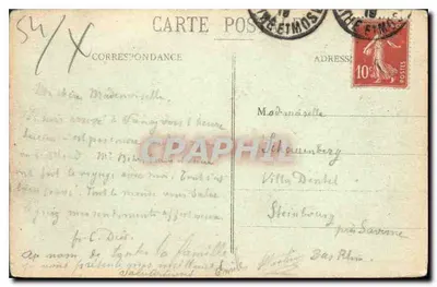 Nancy — Plac Lafayette i Statua Jeanne d'Arc — Wydawnictwa Zjednoczone Nancy, nr 65 — Rewers