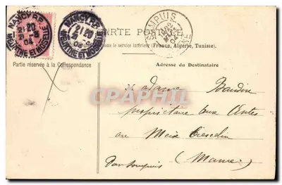 NANCY — Biskupstwo — Starszy Hotel Fermierów — La Lorraine illustrée, n°47 — Rewers