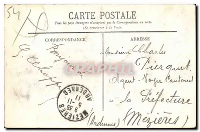 NANCY - O Hotel das Postas — editor não visível, n° de série 1557 — Verso