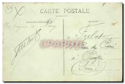 NANCY - Caserné Thiry - Retorno das Manobras — Imprimeries Réunies de Nancy, n° 143 — Verso