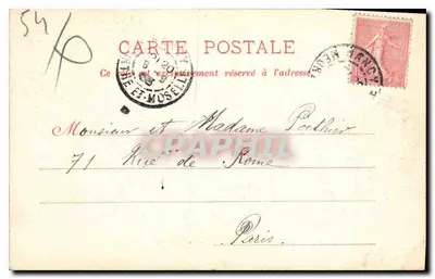 NANCY — Les Grands Moulin — F. Gervais, wydawca, nr 82 — Rewers