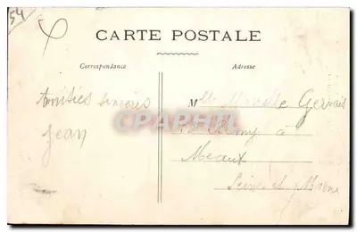 Nancy — Prowizorka Katedry Świętego Epwra — Emblemy Ewangelistów — Fototypia F. Gedovius, Nancy — Rewers