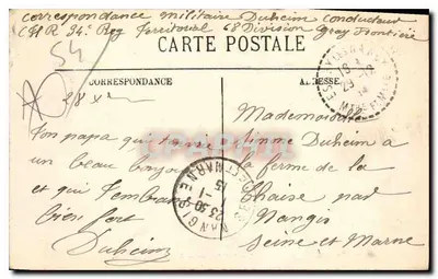NANCY — La Fontaine de la Place Carnot et Monument Sadi-Carnot — LL. n°67 — Reverso