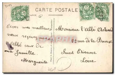 Les Saintes-Maries-de-la-Mer — Statua Mireille — Wydawca Pidoch, Tarascon, nr 78 — Rewers
