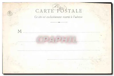 Arles - Les Aliscamps - Kaplica Marquisów z Porcelets — B. F. Chalon-sur-Saône, nr 33 — Rewers