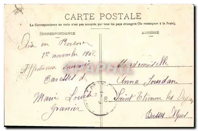 Aix-en-Provence — Cloître de la Cathédrale (XIe siècle) — Collection Saussaud, Aix — Rewers