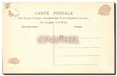 Marsiglia — Chiesa dei Riformati — Editore: Romaine & Cie, n°25 — Verso