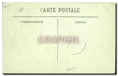 Les Saintes-Maries — Łódź przewożona w Procesji — wydawca A. Bureau, nr 57 — Rewers