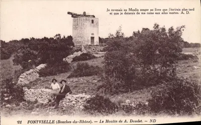 A Moinha de A. Daudet — FONTVIELLE (Bouches-du-Rhône)