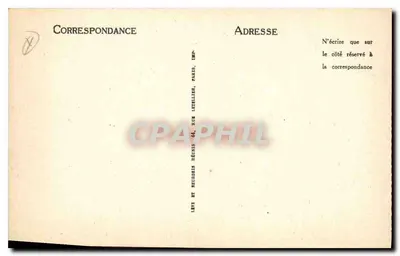A Moinha de A. Daudet — FONTVIELLE (Bouches-du-Rhône) — Verso