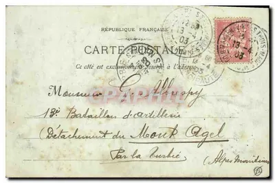 Marseille - A Igreja de São Vicente de Paulo — (Os Reformados) — Fototipia Picon, 12, rue Thublaneau — Verso