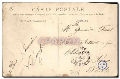 La Ciotat - Anse de Figuerolles — Lib. Pap. Bonifay, n°1 — Verso