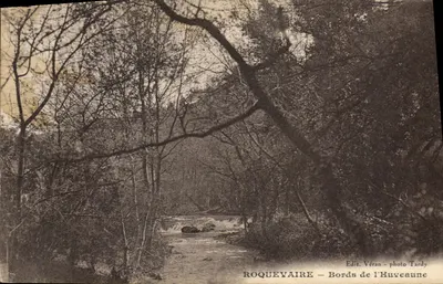 Roquevaire — Margens do Huveaune — Edit. Véran - foto Tardy