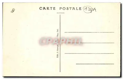 Les Baux — Les Remparts, le Vallon de la Fontaine, la voie Romaine — Verso