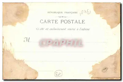 Les Baux — Fronton kościoła — Fot. Lacour, Marsylia, n°615 — Rewers
