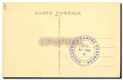 Gémenos (B.-du-R.) — Jeden z wielu lasów doliny Saint-Pons — Photo Tardy — Rewers