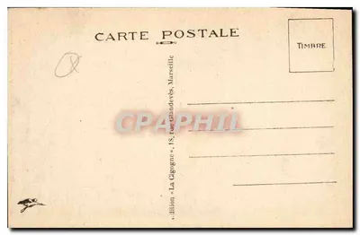 Aix-en-Provence - A Madeleine e a Praça dos pregadores — edição La Cigogne, n° 457 — Verso