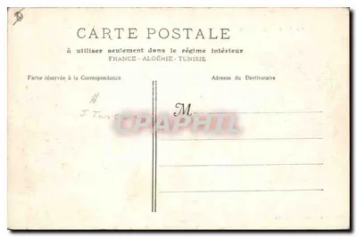 Arles — Plac Lices — Wieża rzymska i fontanna — wydawca Ch. de Laffebure, n° 2317 — Rewers