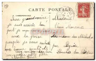 St-Savournin - La Croix du Castellas — Éd. Cazalin — Rewers