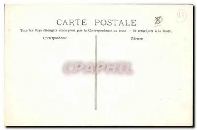 Les Baux - Hotel de Manville — Editor E. Lacoour, Marselha, n° 3783 — Verso