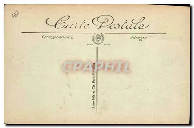 Mantigues — De Kathedraal — LL. — Lévy Fils et Cie Parijs-Versailles — Achterkant